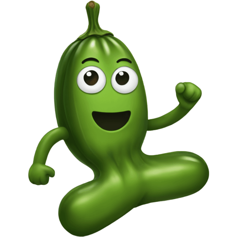 Pickle dancing  emoji