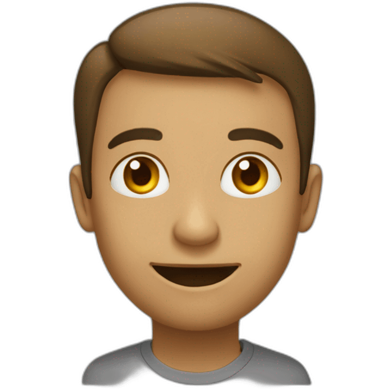 Alemã sorrindo de olhos fechados emoji