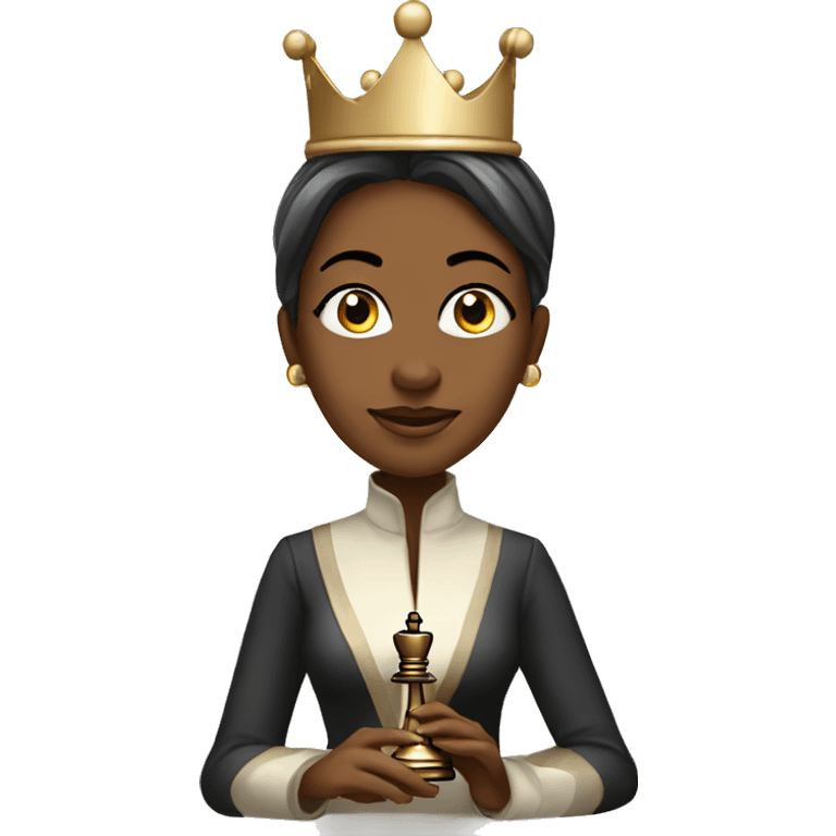 queen of chess emoji