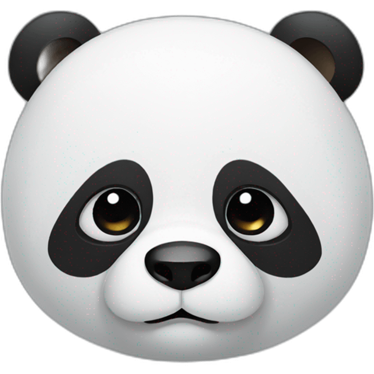 Panda qui est triste emoji