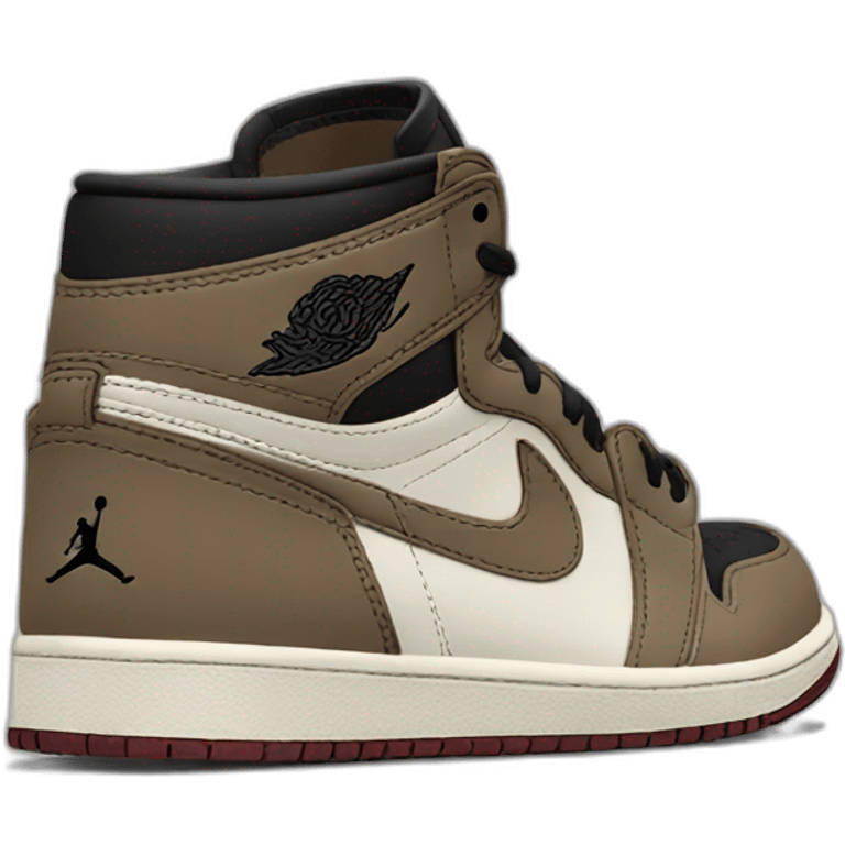 jordan 1 travis scott emoji