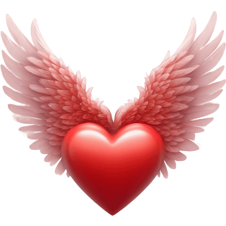 heart with angel wings emoji