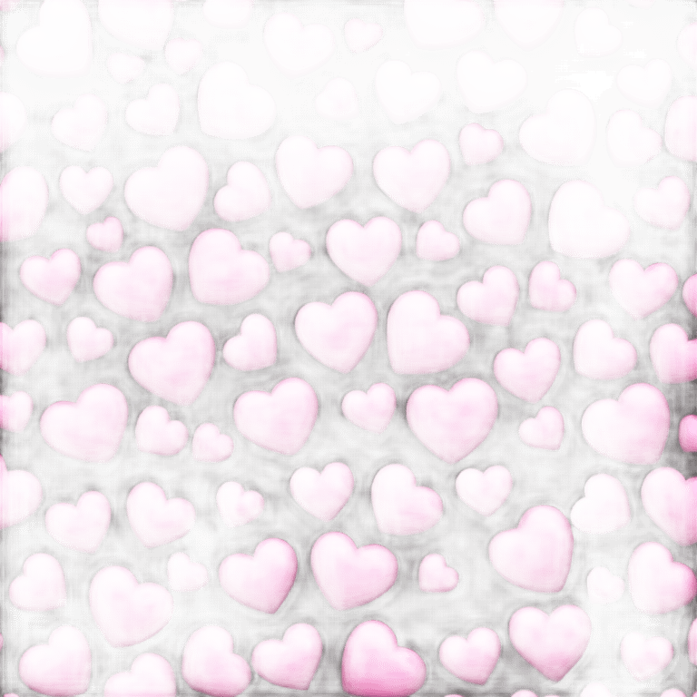 revolving light pink hearts emoji