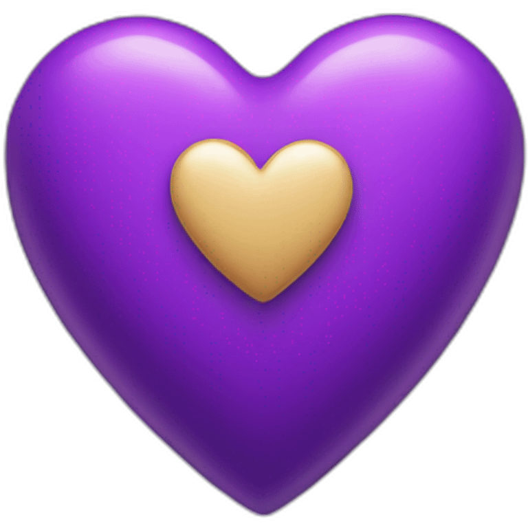 Tiny Purple Heart  emoji