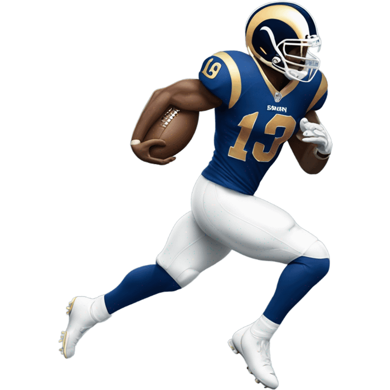 Los Angeles Rams runner emoji