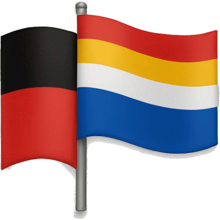 half german,half russian flag emoji