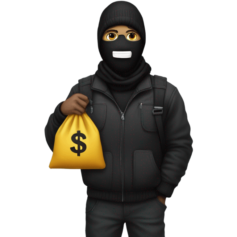 Robber human emoji