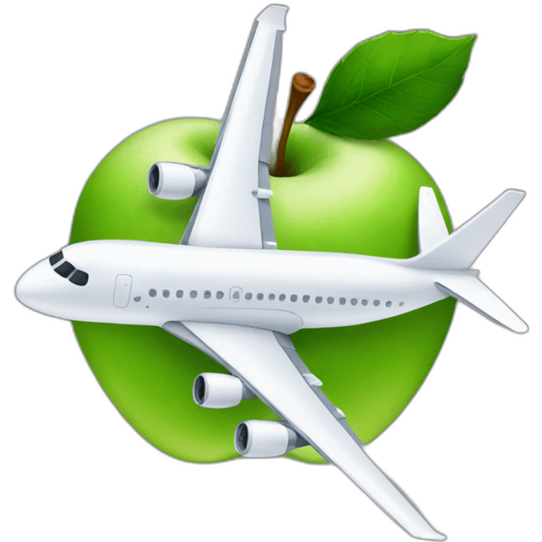 apple plane emoji