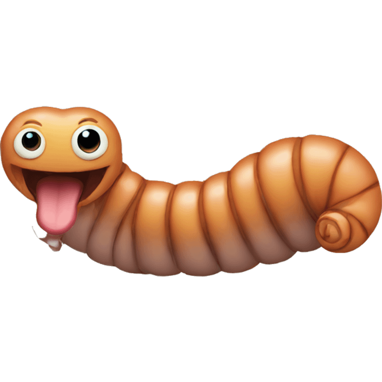 worm emoji