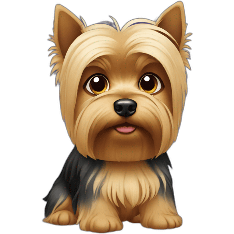 sad Yorkshire Terrier emoji