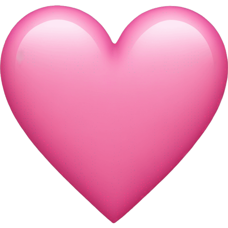 Pink heart emoji