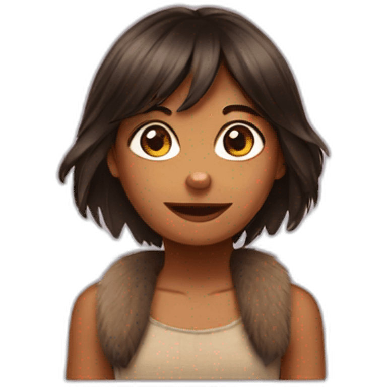 Girl Mowgli  emoji