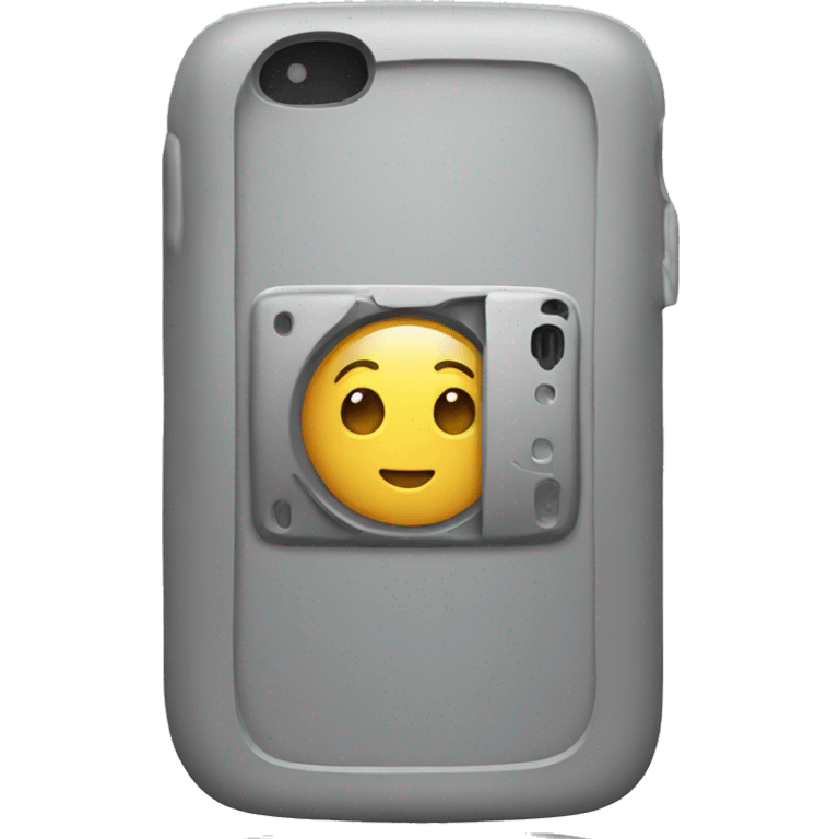 iphone with video emoji