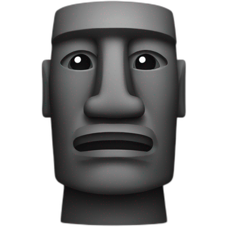 Moai emoji