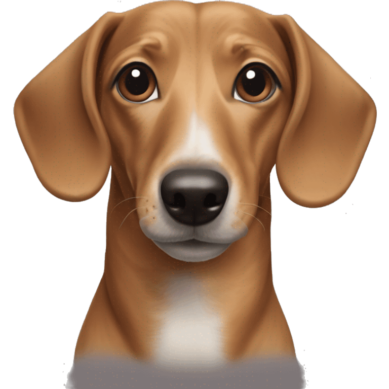 Dachshund Terrior mix  emoji