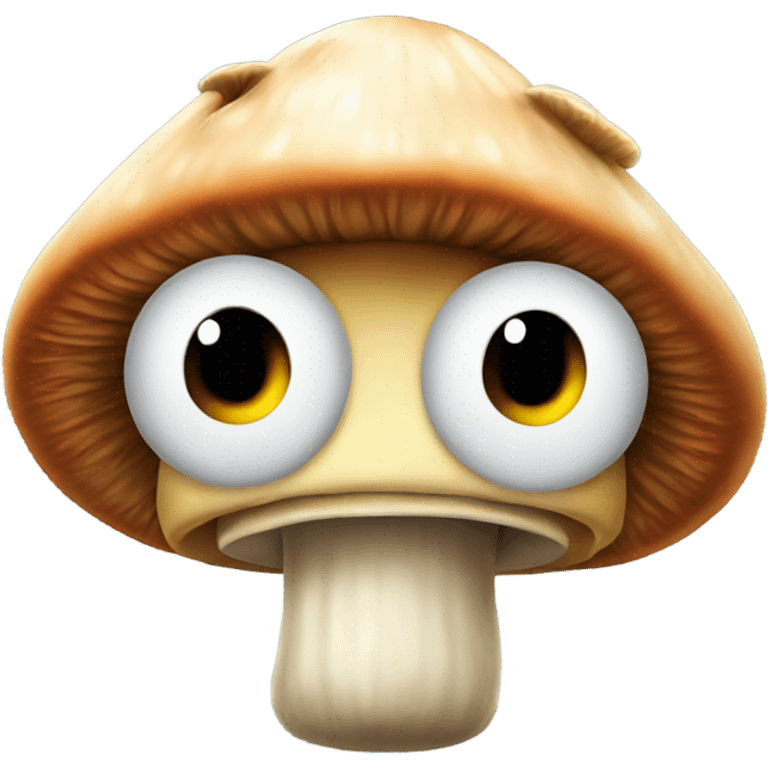 Angry mushroom emoji