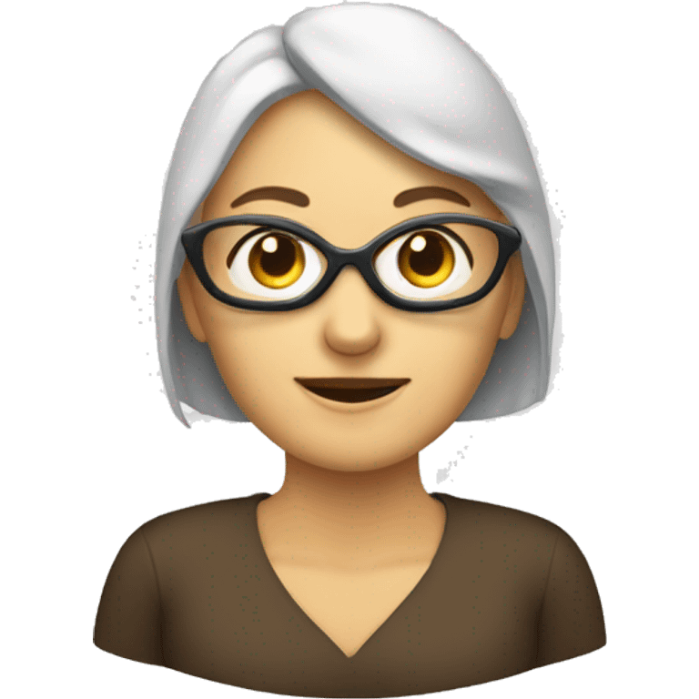 Frau mit Gesichtsmaske emoji