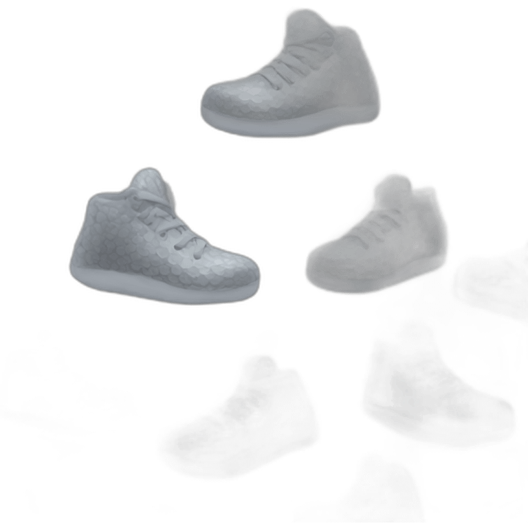 Bubble wrap sneakers emoji