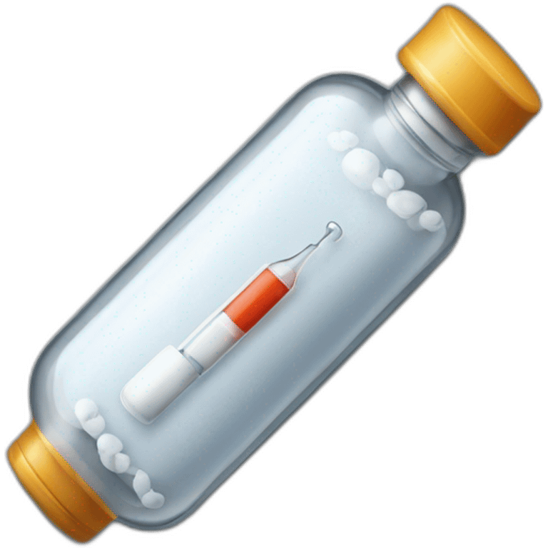 Insulin vial emoji