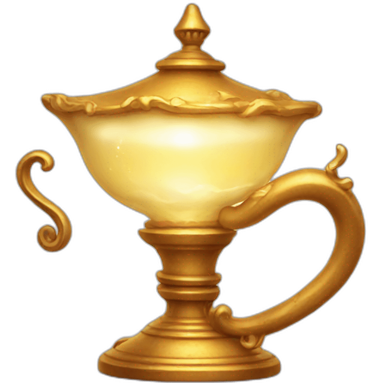 Magic lamp emoji