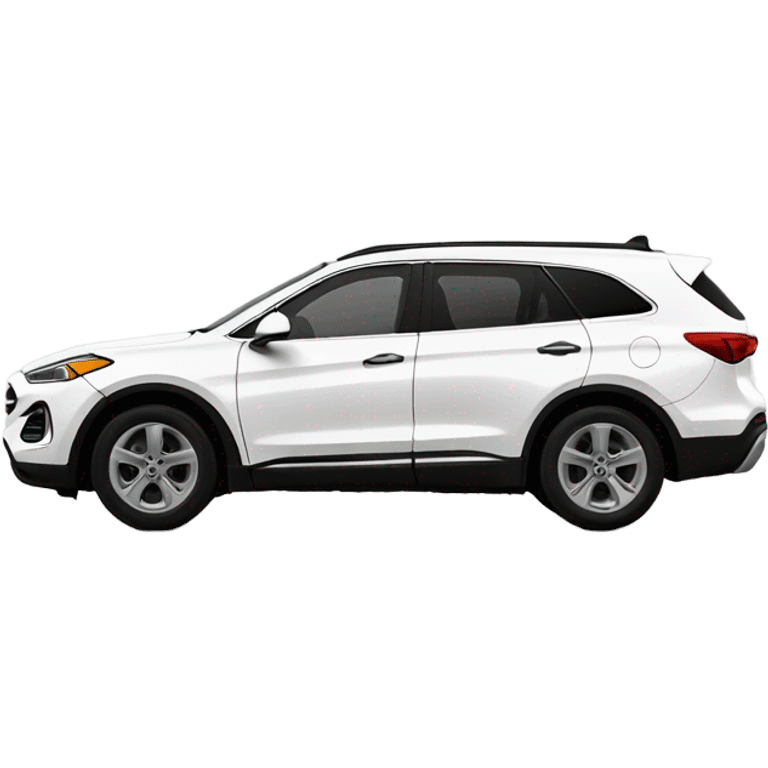 white santa fe suv emoji