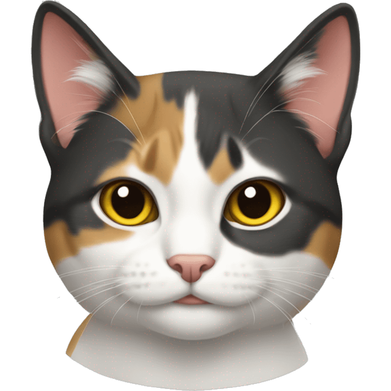 gato tricolor emoji