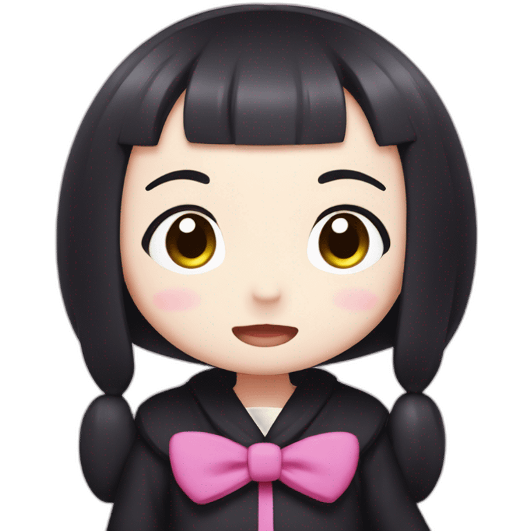 Kuromi Sanrio emoji