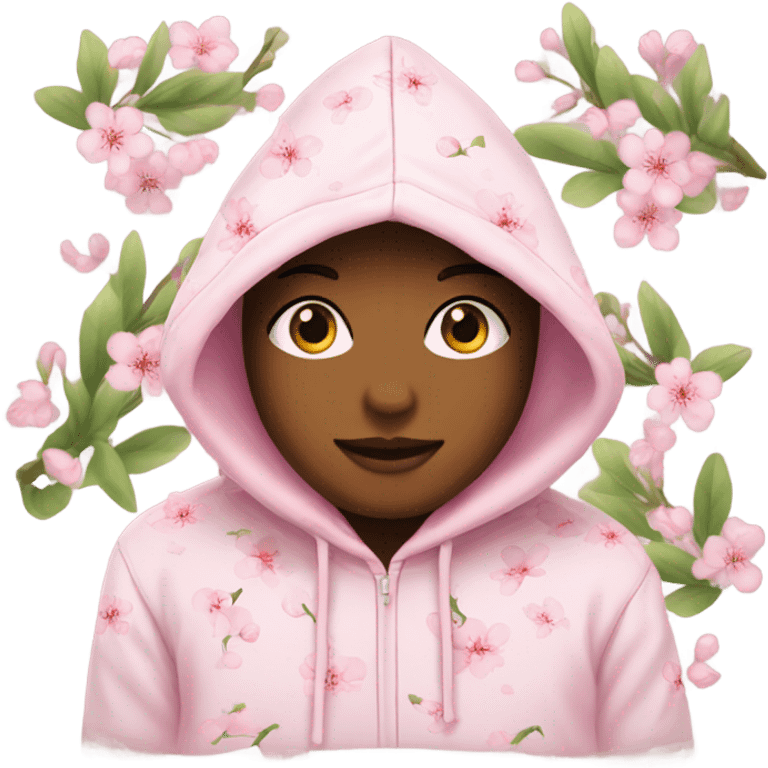 Cherry Blossom hoodie emoji