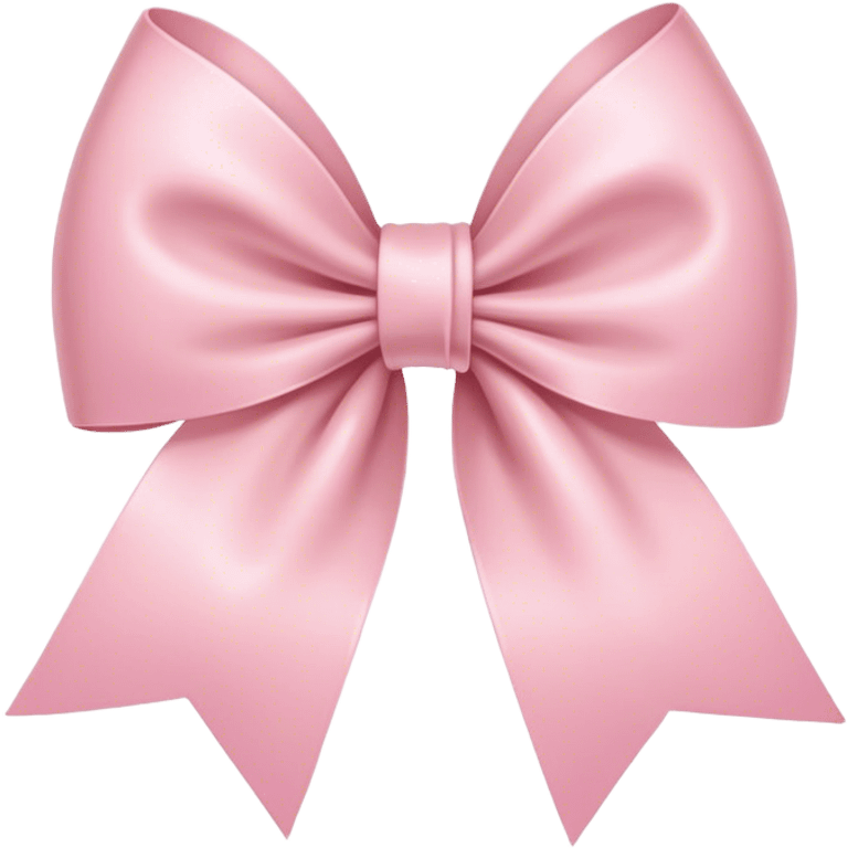 Coquette bow emoji