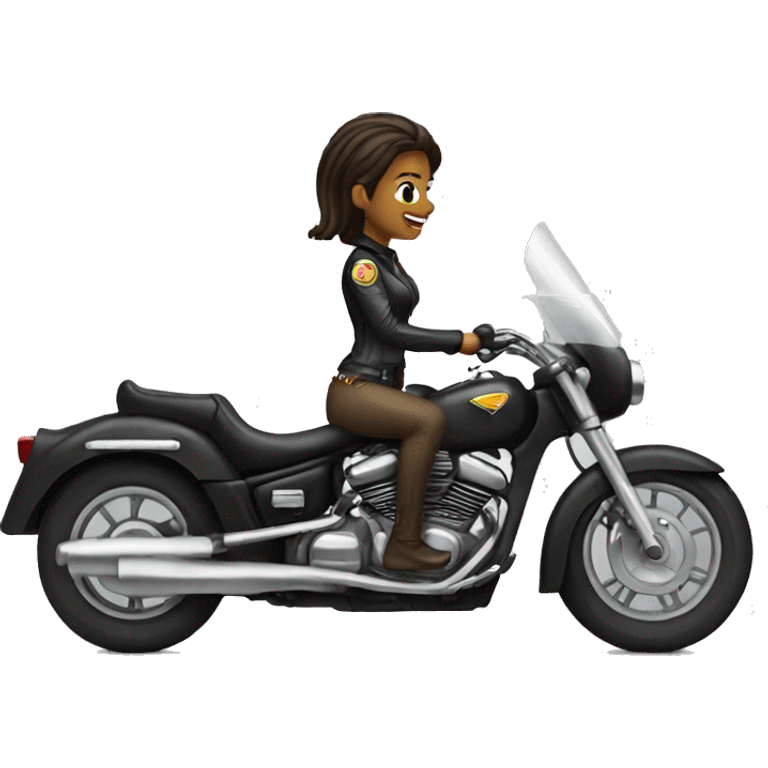 woman motorcyc emoji