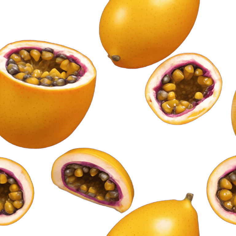 Passion fruit emoji