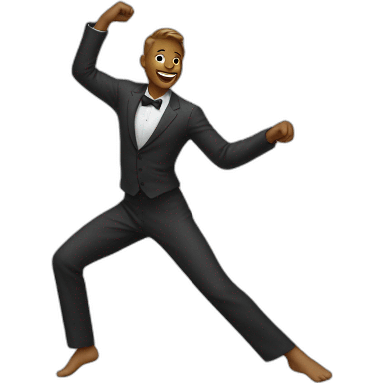 Dancing man emoji