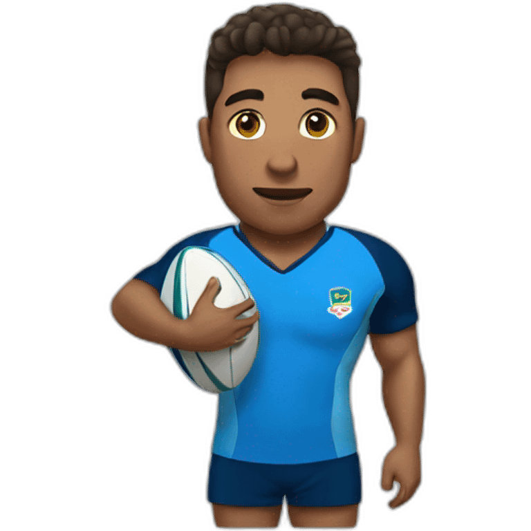 rugby player emoji