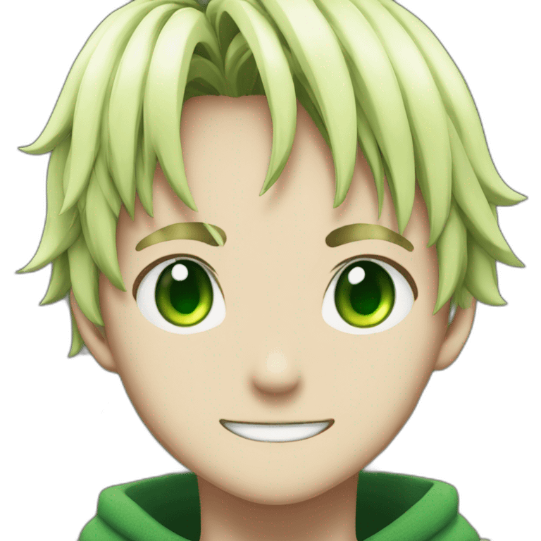 Meliodas eyes green emoji