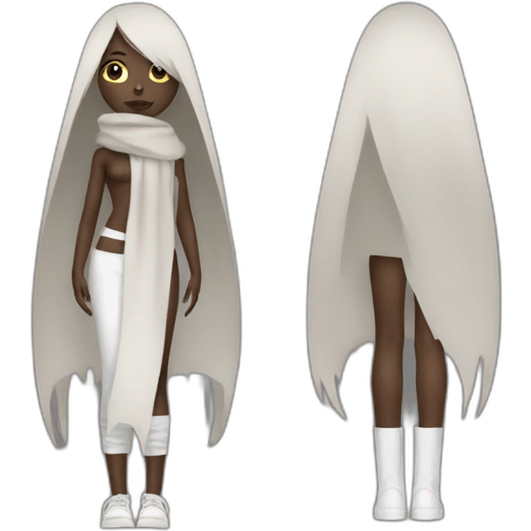 Rick owens style girl emoji