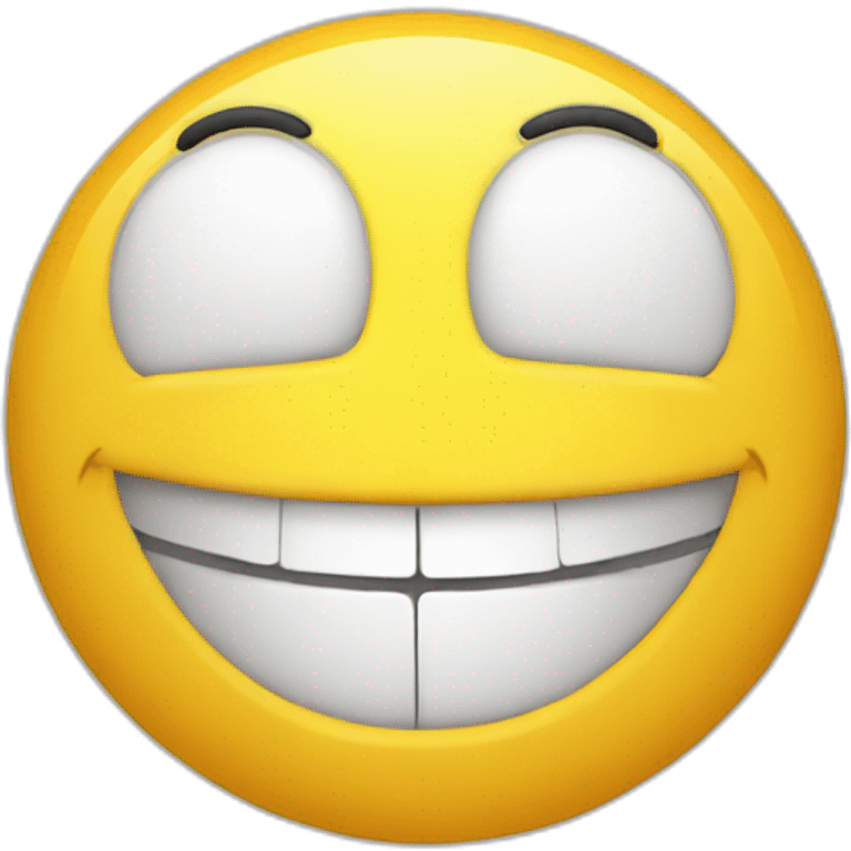 3D smile emoji