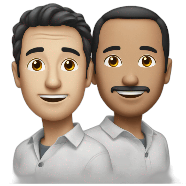 Jeff panacloc et Jean marc emoji