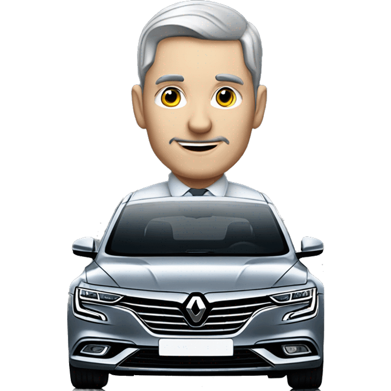 Man stay on Renault Talisman emoji