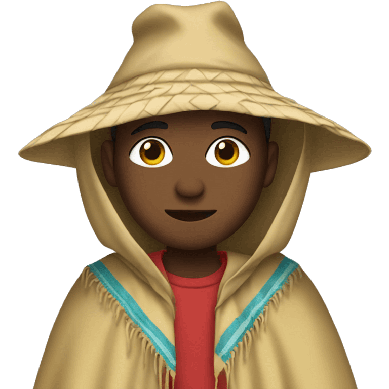 Jordan wearing a poncho  emoji