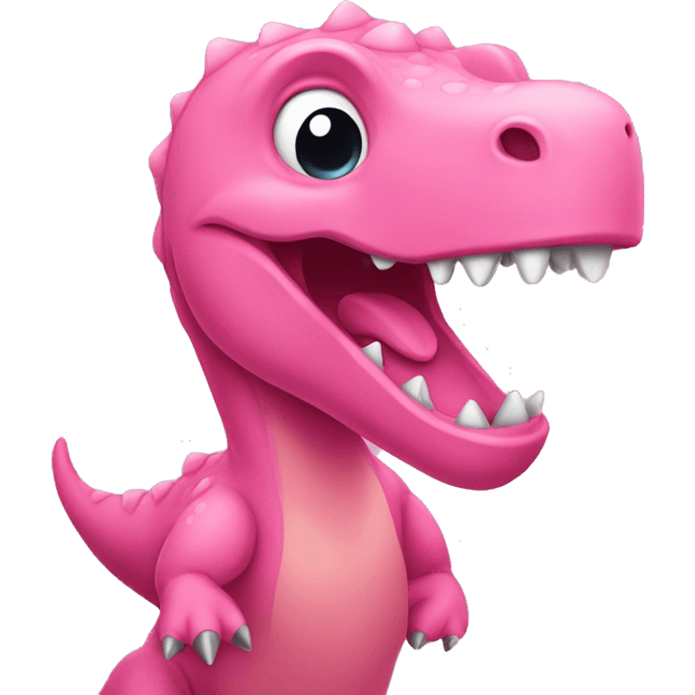 Pink dinosaur  emoji