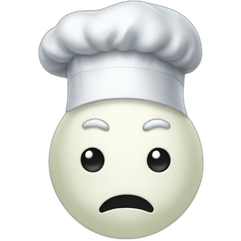 ghost chef's kiss face emoji