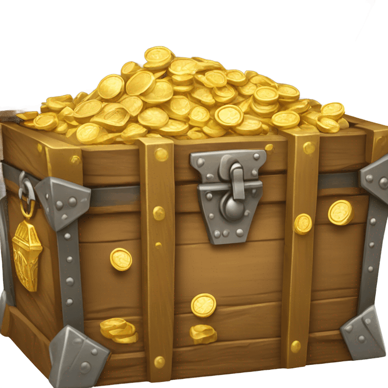 box full of treasure emoji