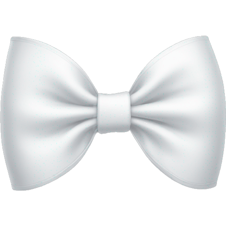 white bow emoji