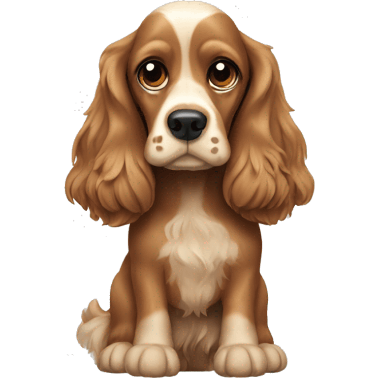 perro Cocker Spaniel emoji