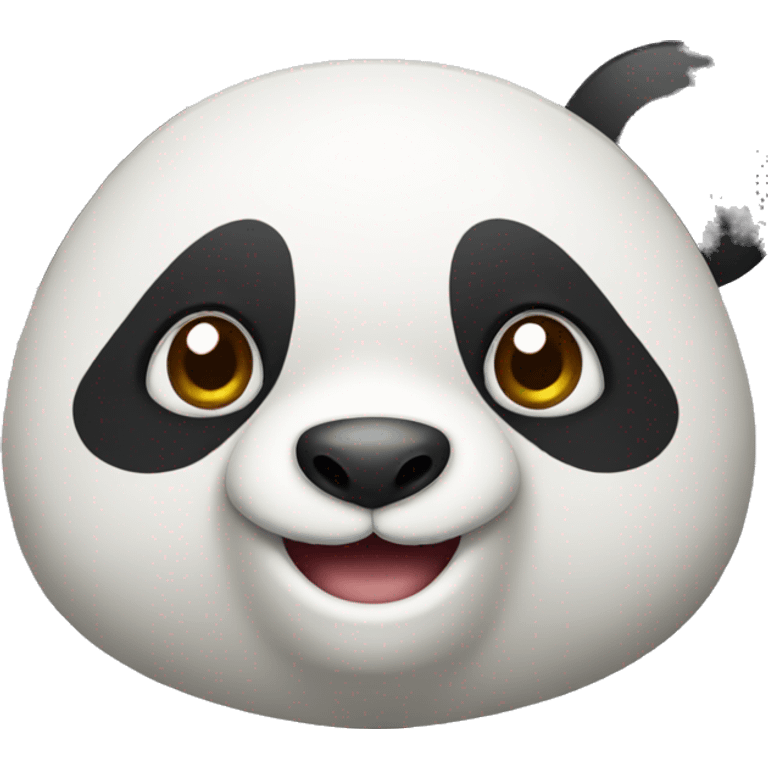 happy animal panda emoji