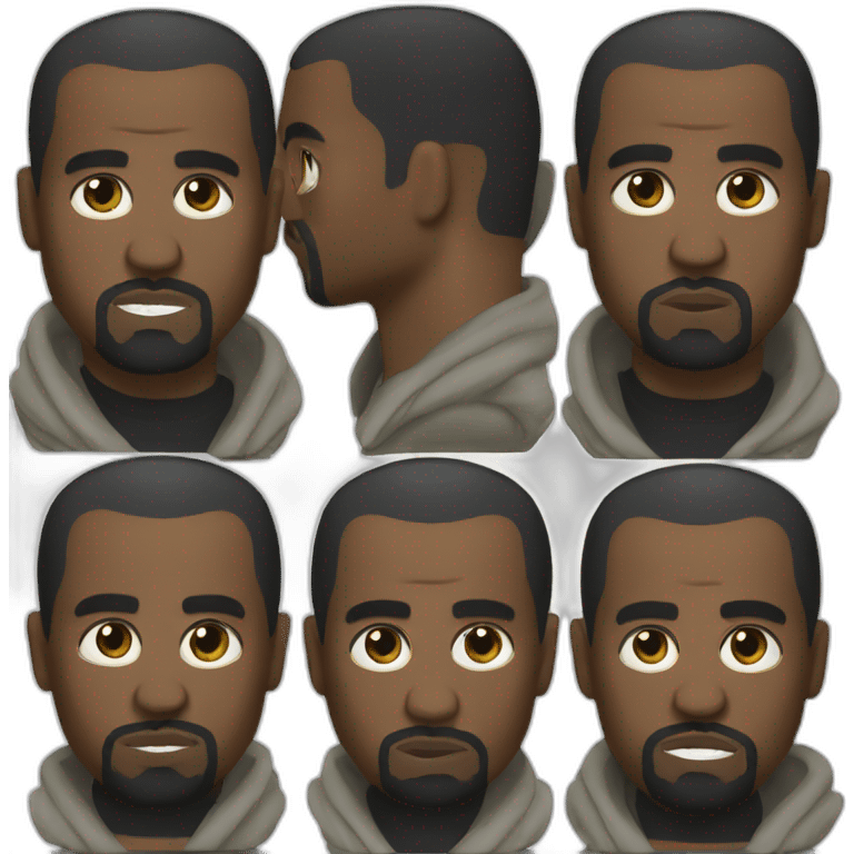 kanye west 1 emoji