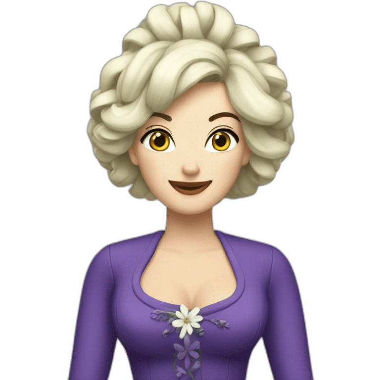 fleur de nigelle emoji