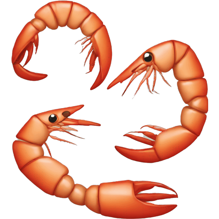 Prawn emoji