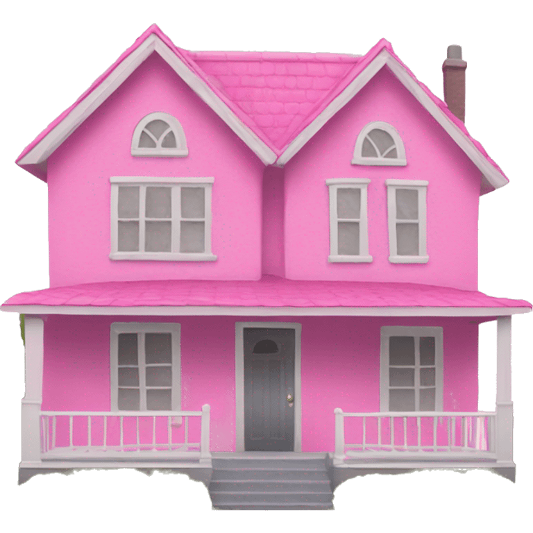 Pink House  emoji