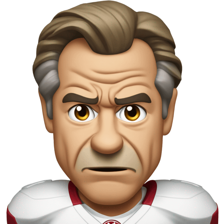 Angry Nick Saban  emoji